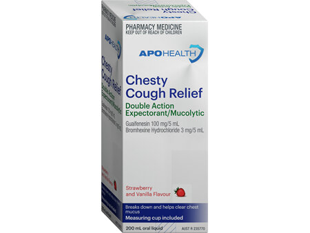 APOHEALTH Chesty Cough Relief Expec/Muc 200Ml