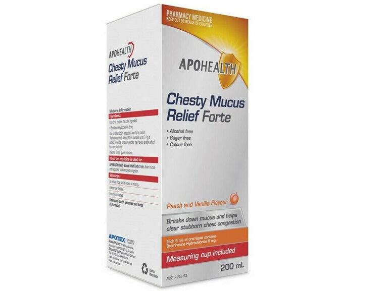 Apohealth Chesty Mucus Relief Forte 200ml