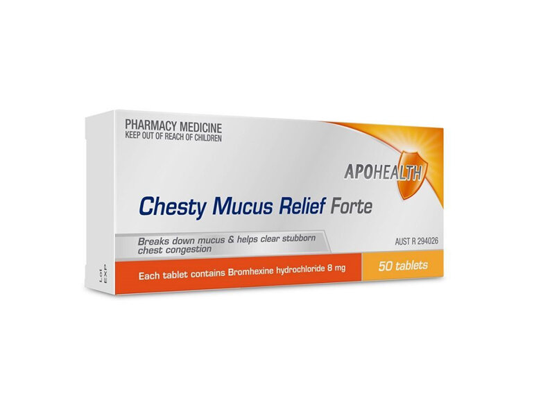 Apohealth Chesty Mucus Relief Forte Tabs Blister Pack 50