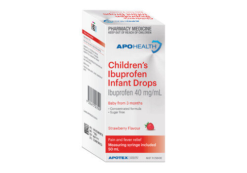 Apohealth Children's Ibuprofen Infant Drops Oral Liquid 50ml