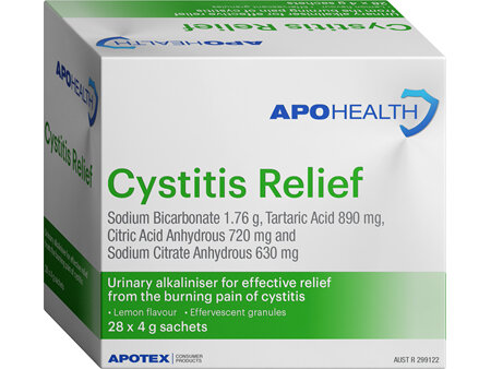 APOHEALTH Cystitis Relief Sachets 28