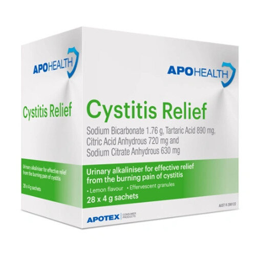 Apohealth Cystitis Relief Sachets 28