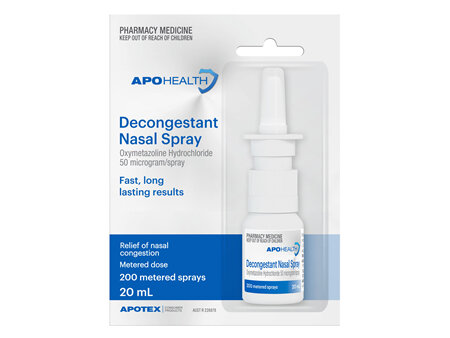 APOHEALTH Decongestant Nasal Spray 20Ml