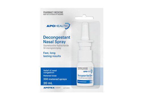 Apohealth Decongestant Nasal Spray 20ml
