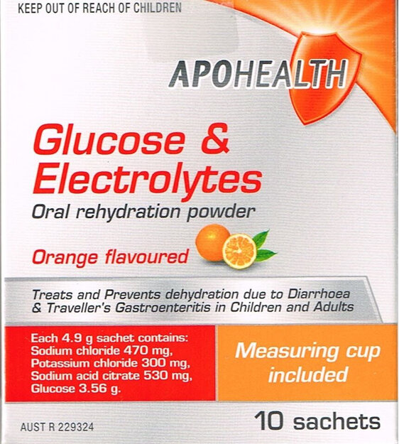 Apohealth Glucose & Electrolytes Sachets 10