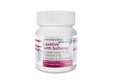 Apohealth Laxative With Softener Tablet Bottle 200 [Packing]