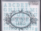 Apothecary Labels IOD Stamp