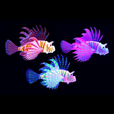 Aqua One Floating  Lionfish (Glow in the Dark)