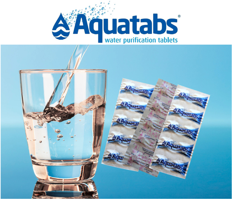 Aquatabs - Water Purification Tablets (10 tablet packet)