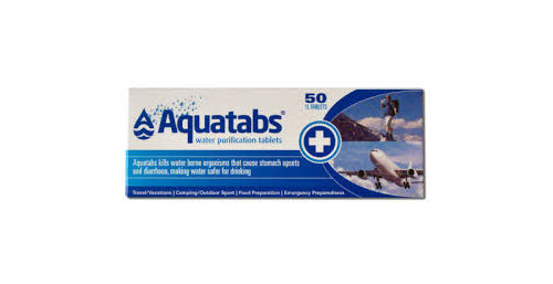 AQUATABS Water Purify 50 tabs ALPHA