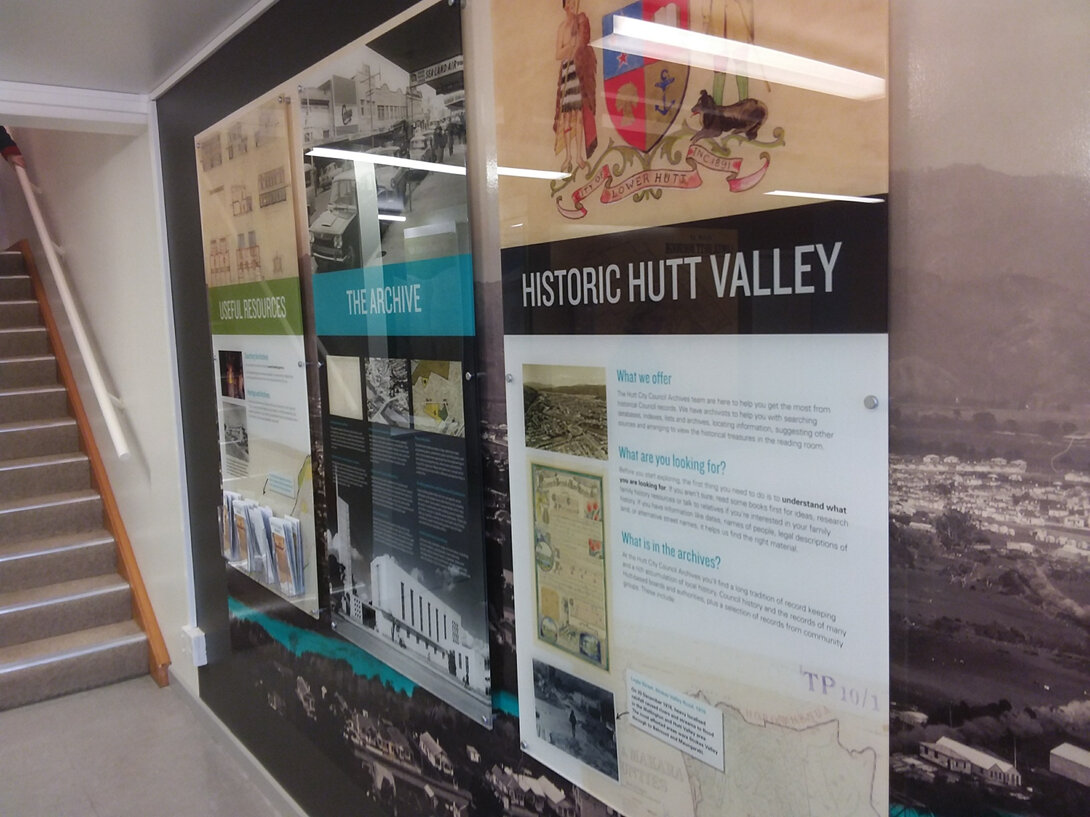 NEW: Hutt City Archives Reading Room