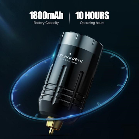 Arena Wireless Power Battery RCA Connection with OLED Display Voltage Screen
