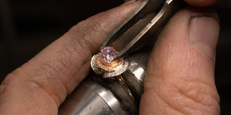 Argyle Diamond, Pink Diamond Ring