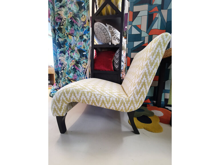 Armless Chair Edo New Zealand made to order interiors bloomdesigns