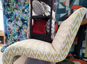 Armless Chair Edo New Zealand made to order interiors bloomdesigns