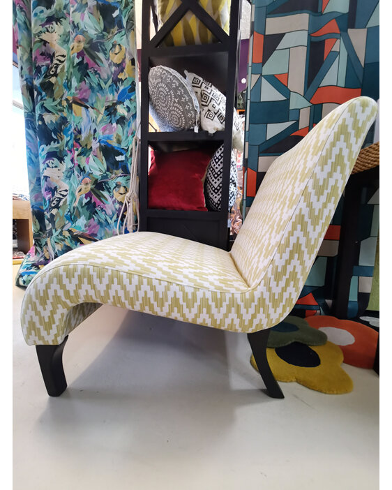 Armless Chair Edo New Zealand made to order interiors bloomdesigns