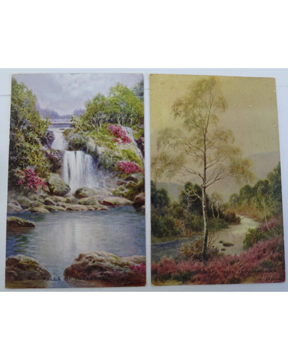 Art Colour postcards