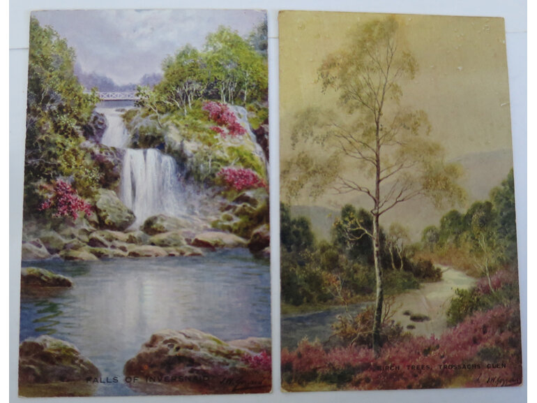 Art Colour postcards
