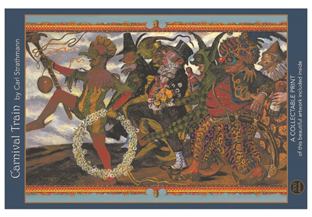 Art & Fable 500 Piece Jigsaw Puzzle: Carnival Parade