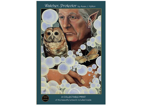 Art & Fable 500 Piece Jigsaw Puzzle: Watcher, Protector