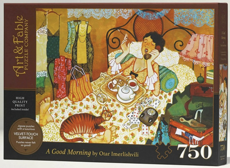 Art & Fable 750 Piece Jigsaw Puzzle: A Good Morning