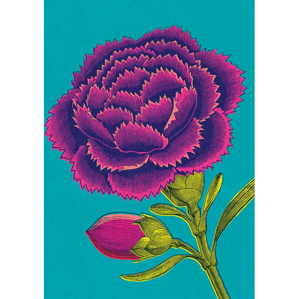 Art Press - Pink Carnation Card