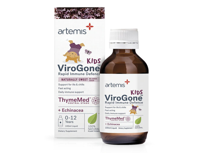 ARTEMIS Kids ViroGone 100ml Rapid Immune Defence Thymemed Liquid