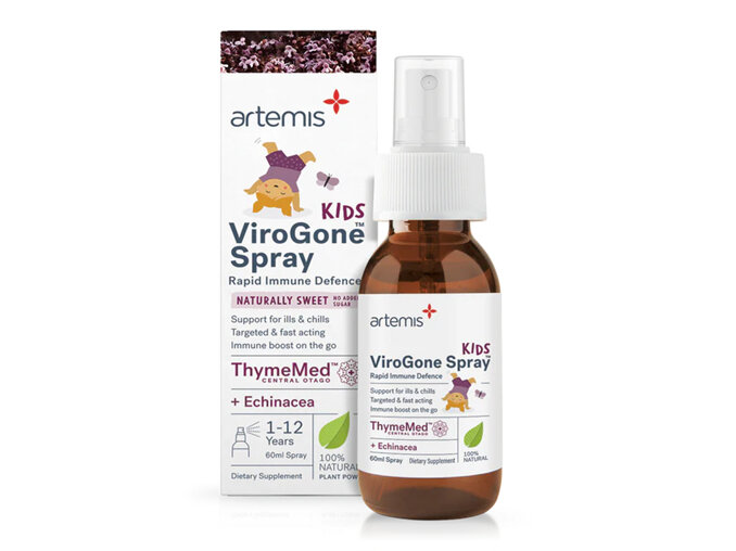 ARTEMIS Kids Virogone Spray 50ml immune immunity support virus