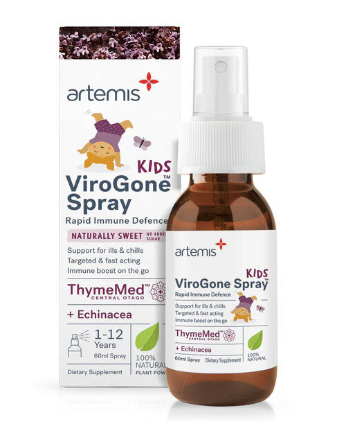 ARTEMIS Kids Virogone Spray 50ml immune immunity support virus