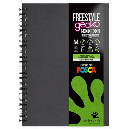 Artgecko Freestyle Sketchbook A4 - Hybrid Paper