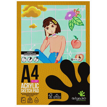Artgecko Pro - Acrylic Pad A4