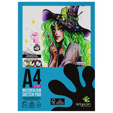 Artgecko Pro - Watercolour Pad A4