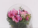 #artificialflowers#fakeflowers#decorflowers#fauxflowers#memorial#dome#fishbowl