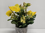 #artificialflowers#fakeflowers#decorflowers#fauxflower#arrangement#small#yellow