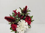 #artificialflowers#fakeflowers#decorflowers#fauxflower#red#white#green#christmas