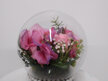 #artificialflowers#fakeflowers#decorflowers#fauxflowers#arrangement#dome#pink