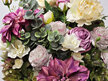 #artificialflowers#fakeflowers#decorflowers#fauxflower#arrangement#mauves#cream