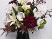 #artificialflowers#fakeflowers#decorflowers#fauxflowers#arrangement#red#white