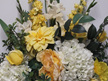 #artificialflowers#fakeflowers#decorflowers#fauxflowers#arrangement#yellow#white