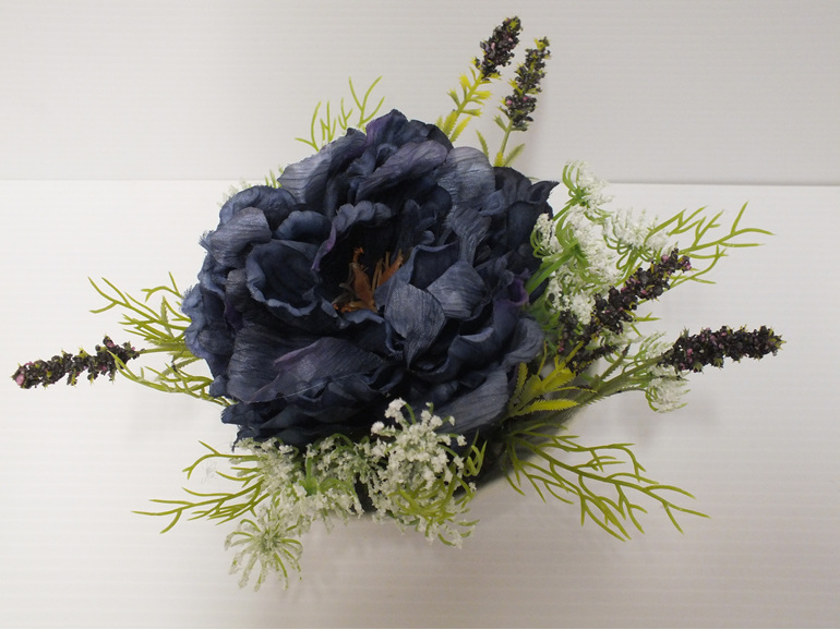 #artificialflowers#fakeflowers#decorflowers#fauxflowers#arrangement#mini#blue