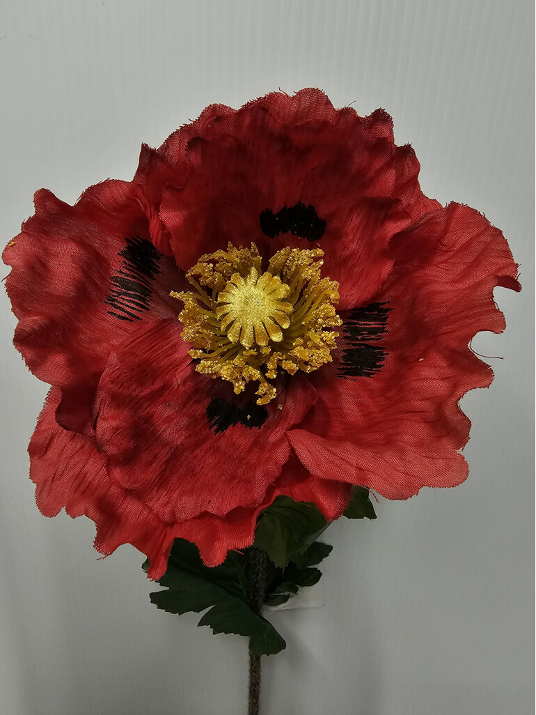 #artificialflowers#fakeflowers#decorflowers#fauxflowers#flower#poppy#red#large