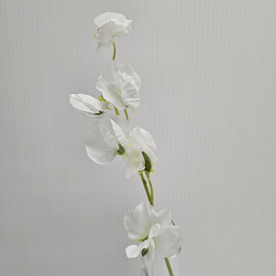 #artificialflowers#fakeflowers#decorflowers#fauxflower#stem#sweetpea#white