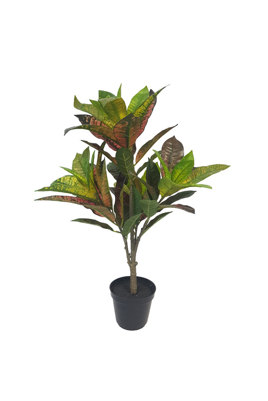 #artificialflowers#fakeflowers#decorflowers#fauxflowers#potted#croton#plant