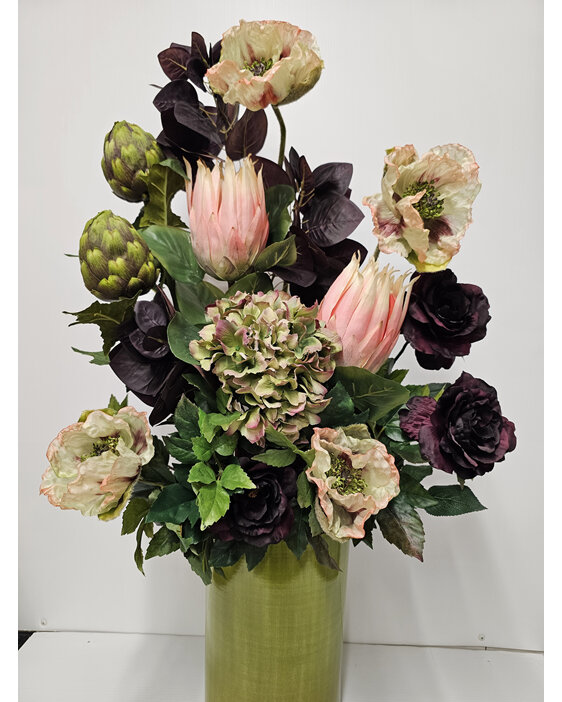 #artificialflowers#fakeflowers#decorflowers#fauxflowers#arrangement#softpinks#gr