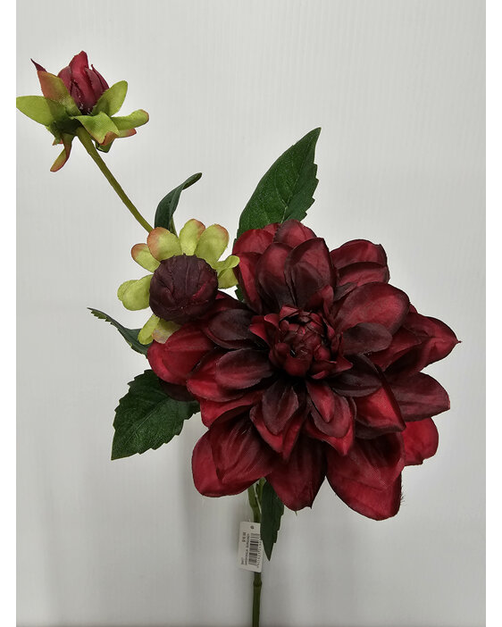 #artificialflowers#fakeflowers#decorflowers#fauxflowers#dahlia#dark#red
