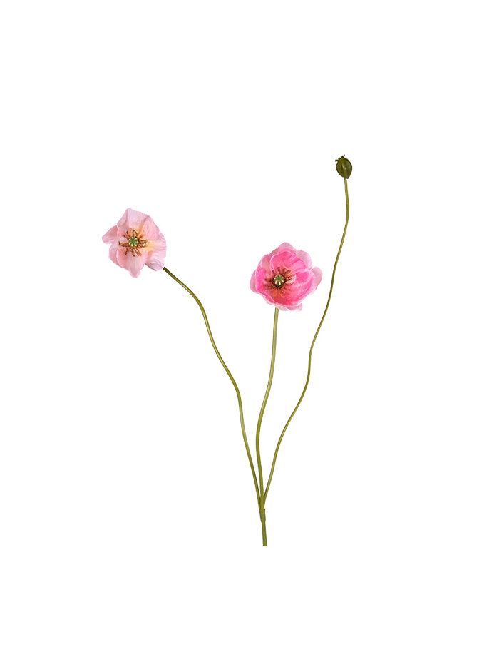 #artificialflowers#fakeflowers#decorflowers#fauxflowers#silkflowers#poppy#pink