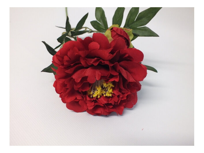 #artificialflowers#fakeflowers#decorflowers#fauxflowers#silk#red#peony