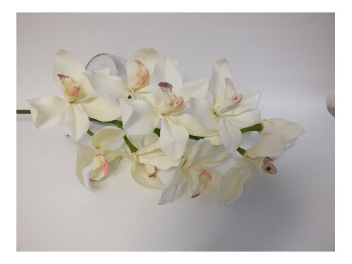 #artificialflowers#fakeflowers#decorflowers#fauxflowers#orchid#cream#cymbidium