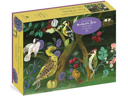 Artisan:  Nathalie Lete:  Tree of  Birds 1,000 Piece Jigsaw  Puzzle