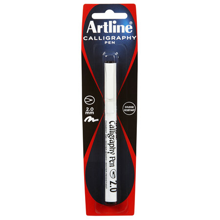 Artline 242 Calligraphy Pen - 2mm Black